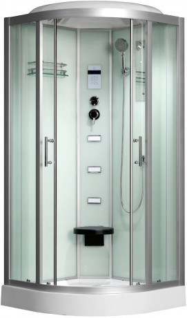 Душевая кабина Frank F602 с баней 118х118 см