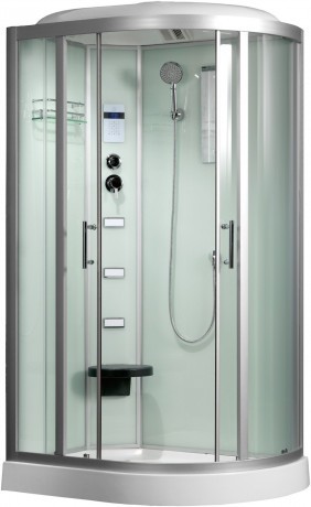 Душевая кабина Frank F610R с баней 120х80 см