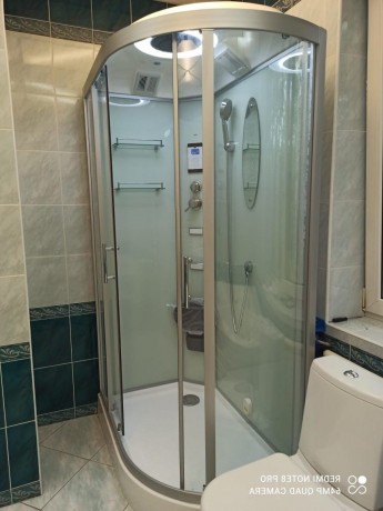 Душевая кабина Frank F610R с баней 120х80 см