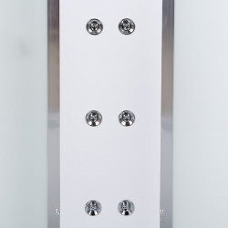 Душевая кабина Deto EM4517 LED с гидромассажем