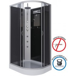 Душевая кабина Niagara Classic 120х80 L NG-3512-14LBKTG с гидромассажем