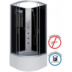 Душевая кабина Niagara Classic 90x90 NG-2508-14BKG с гидромассажем