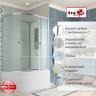 Душевая кабина D5012R N без крыши
