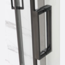 Душевая кабина Frank F420 Black 120х120х220 см