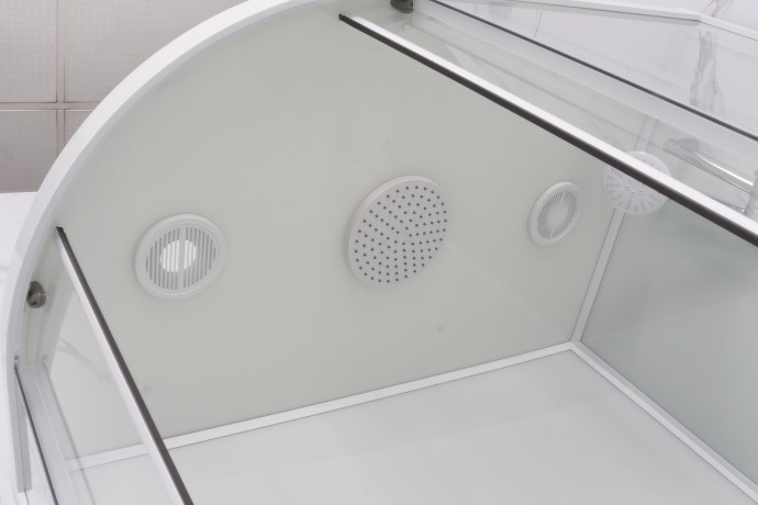 Душевая кабина Frank F409 White 90х90х220 см