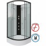 Душевая кабина Niagara Classic 80х80 NG-6703-14BKG с гидромассажем