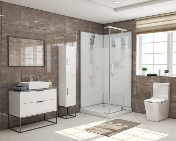 Душевая кабина Grossman GR-170Q R 100x100 без гидромассажа