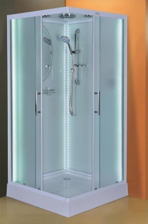 Душевая кабина ESBANO ES-L90 CKR с LED