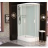 Душевая кабина Frank F418L White левосторонняя 100х80х220 см