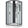 Душевая кабина Grossman GR250 100x100 Черная без гидромассажа