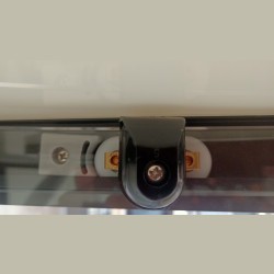 Душевая кабина Frank F418R Black правосторонняя 100х80х220 см