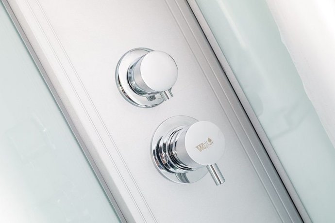 Душевая кабина WeltWasser WW500 Halle 802 80x80 10000003241 профиль Хром стекло прозрачное