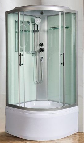 Душевая кабина WeltWasser WW500 Halle 902 90x90 10000003242 профиль Хром стекло прозрачное