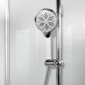 Душевая кабина Deto EM1580 LED с гидромассажем
