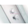 Душевая кабина WeltWasser WW500 Werra 1002 100x100 10000003227 профиль Хром стекло прозрачное