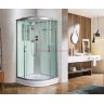 Душевая кабина WeltWasser WW500 Werra 1002 100x100 10000003227 профиль Хром стекло прозрачное