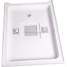 Душевая кабина WeltWasser WW500 Laine 1002 100x100 10000003263 профиль Хром стекло прозрачное