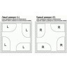 Душевая кабина Frank F412L White без крыши Размер:120*80*215 см