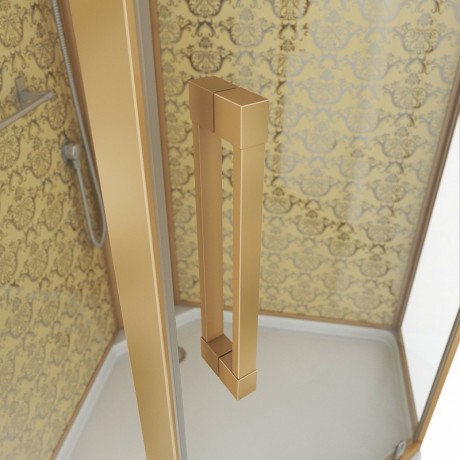 Душевая кабина Niagara Luxe NG-7799GBK 90x90 без гидромассажа