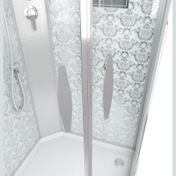 Душевая кабина Niagara Luxe NG-7715WBK 90x90 без гидромассажа