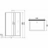 Душевая кабина Grossman Elegans 120x80 GR252Q без гидромассажа