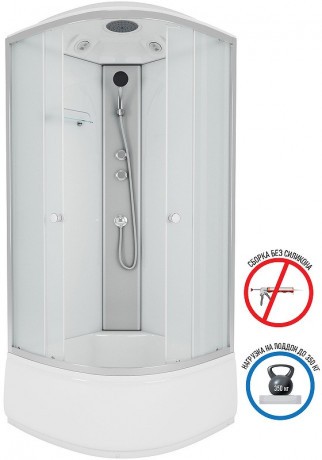 Душевая кабина Niagara Eco 100х100 NG-7309-14 без гидромассажа