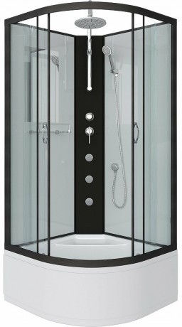 Душевая кабина Niagara Classic 80х80 NG-6707-14BKTG с гидромассажем