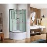 Душевая кабина WeltWasser WW500 Halle 801 80x80 10000003238 профиль Хром стекло прозрачное