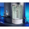 Душевая кабина WeltWasser WW500 Halle 901 90x90 10000003239 профиль Хром стекло прозрачное