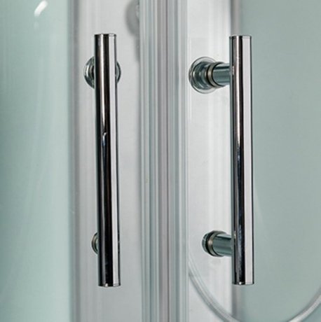 Душевая кабина WeltWasser WW500 Werra 804 80x80 10000003231 профиль Хром стекло прозрачное