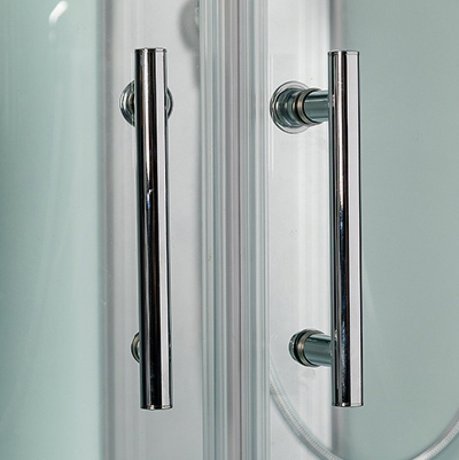 Душевая кабина WeltWasser WW500 Emmer 11055-2 110x110 10000004652 профиль Хром стекло прозрачное