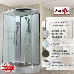 Душевая кабина EM2812LT стандартная прозрачная