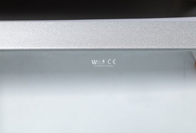 Душевая кабина WeltWasser WW500 Halle 1001 100x100 10000003240 профиль Хром стекло прозрачное