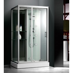 Душевая кабина Frank F503 с баней 120х85 см