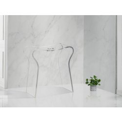 Душевая кабина WeltWasser WW500 Laine 802 80x80 10000003261 профиль Хром стекло прозрачное