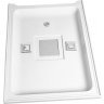 Душевая кабина WeltWasser WW500 Laine 1214 120x90 10000003277 профиль Хром стекло прозрачное