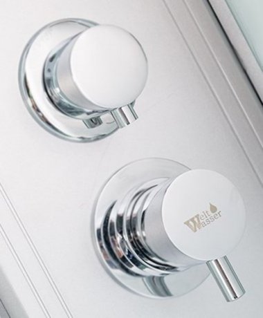 Душевая кабина WeltWasser WW500 Laine 1214 120x90 10000003277 профиль Хром стекло прозрачное