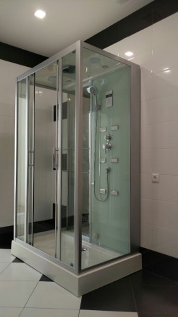 Душевая кабина Frank F506 с баней 150х85 см