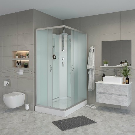 Душевая кабина Niagara Classic 120х80 NG-43285-14QBKT без гидромассажа