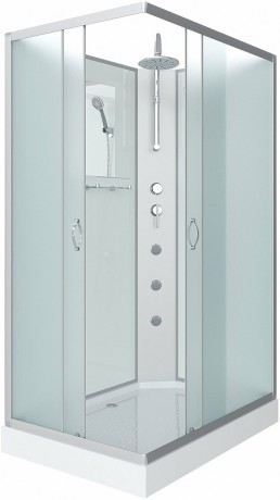 Душевая кабина Niagara Classic 110х80 NG-43185-14QBKTG с гидромассажем
