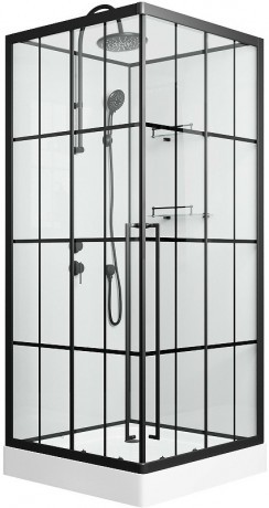Душевая кабина Niagara Standart 100x100 L ST100/15QL/KL/BKT без гидромассажа