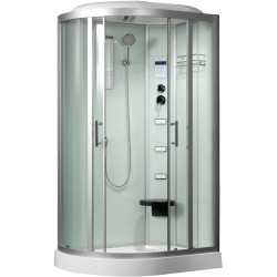 Душевая кабина Frank F610L с баней 120х80 см