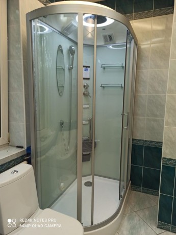 Душевая кабина Frank F610L с баней 120х80 см