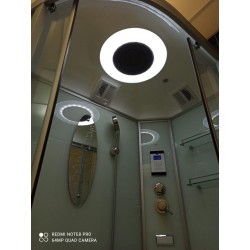Душевая кабина Frank F610L с баней 120х80 см
