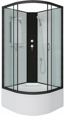 Душевая кабина Niagara Classic 80х80 NG-6707-14BK без гидромассажа