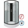 Душевая кабина Niagara Classic 80х80 NG-6703-14BK без гидромассажа