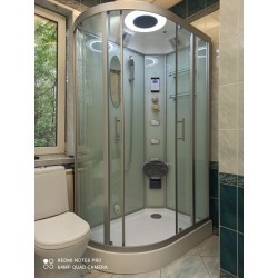 Душевая кабина Frank F610L левосторонняя 120х80 см