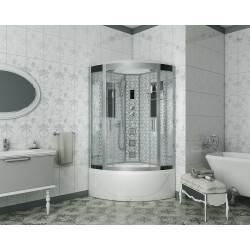 Душевая кабина Niagara Luxe NG-7710W 100x100 с гидромассажем