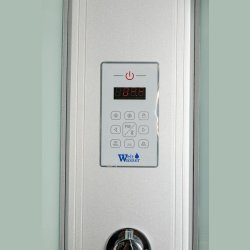 Душевая кабина WeltWasser WW500 Nesse 1004 100x100 10000003285 профиль Хром стекло прозрачное