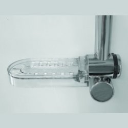 Душевая кабина WeltWasser WW500 Nesse 1004 100x100 10000003285 профиль Хром стекло прозрачное